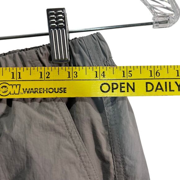Love Tree Parachute Pants Gray Size Large Elastic Waistband Ripcord NWT - Picture 3 of 10
